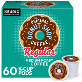 The Original Donut Shop, Regular Medium Roast K-Cup Coffee Pods, 60 Count