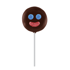 Ricolino Paleta Payaso Chocolate Marshmallow Lollipop, 10 Count Box
