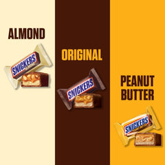 Snickers Fun Size Football Chocolate Bars Variety Pack, Party Size - 2