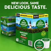 Green Mountain Coffee Roasters, Nantucket Blend Medium Roast K-Cup Coffee Pods, 60 Count
