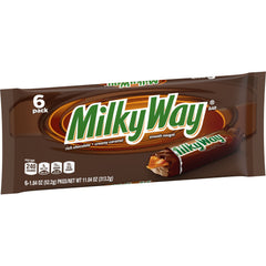 Milky Way Milk Chocolate Candy Bars Bulk Pack - 1.84 oz, (Pack of 6)