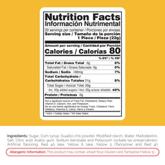 Zumba Pica Goma Mix Gummy Candy, Mexican Tamarind and Mango Candy, 20 Count