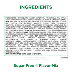 RUSSELL STOVER Sugar Free 4 Flavor Mix in Chocoalte Candy & Dark Chocolate Candy