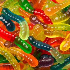 Albanese 12 Flavor Mini Gummi Worms, 36oz Resealable Bag, Family Size