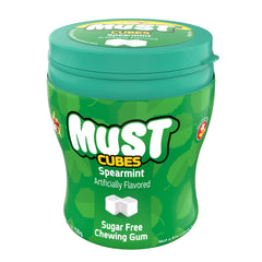 Elite Must Sugar Free Spearmint Cubed Gum, 2oz (2 pack)