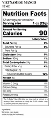 SWEETENED MANGO GREAT VALUE BAG 12 OZ