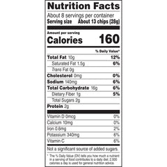 Lay's Wavy Hickory BBQ Flavored Potato Chips, 7.5 oz Bag